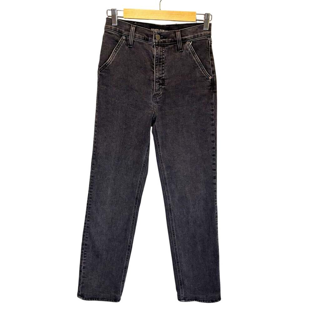 Denim Forum the Arlo Hi-Rise Trouser Straight Jeans - size 27